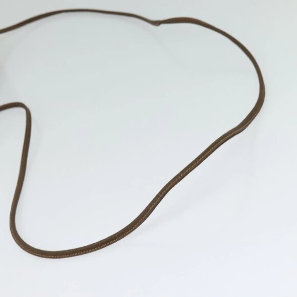 GUCCI GG Supreme Web Sherry Line Bag PVC Beige Gold 89 02 066 Auth BA2473 - Picture 8 of 15